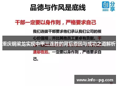 重庆铜梁龙实现中甲三连胜的背后原因与成功之道解析